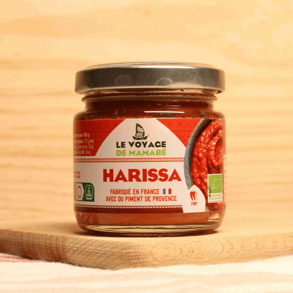 Harissa aux piments de Provence BIO - 85g Le voyage de Mamabé vrac-zero-dechet-ecolo-balma-gramont