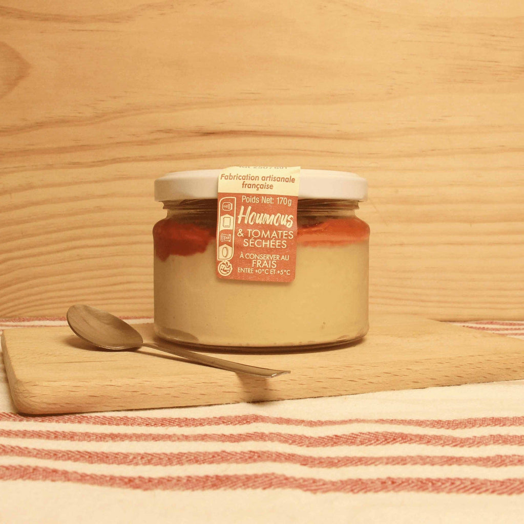 Houmous aux tomates séchées BIO - 170g Culinare vrac-zero-dechet-ecolo-balma-gramont