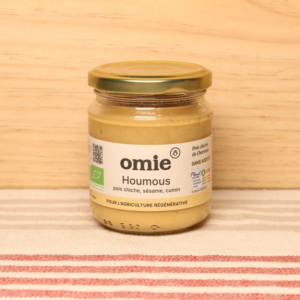 Houmous classique Bio - 180g Omie vrac-zero-dechet-ecolo-balma-gramont