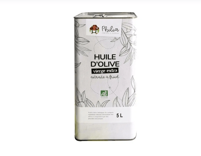 Huile d’olive extra vierge BIO - 5L Philia vrac-zero-dechet-ecolo-balma-gramont