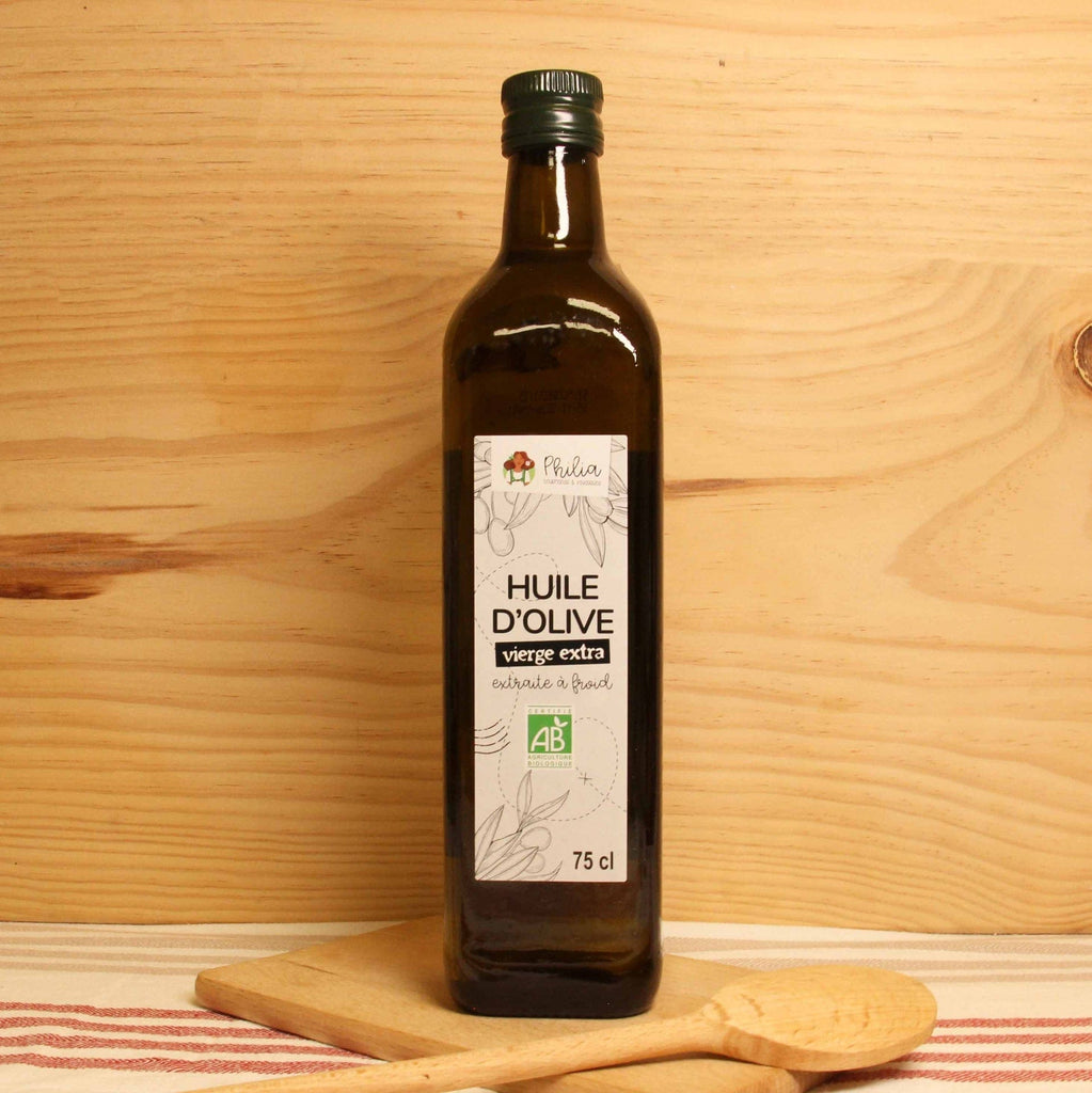 Huile d’olive extra vierge BIO - 75cl Philia vrac-zero-dechet-ecolo-balma-gramont