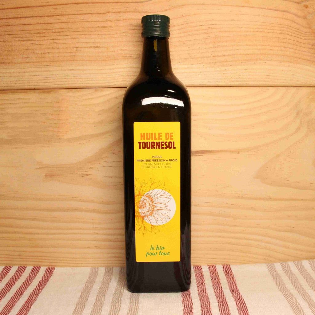 Huile de tournesol vierge BIO - 1L Le bio pour tous vrac-zero-dechet-ecolo-balma-gramont