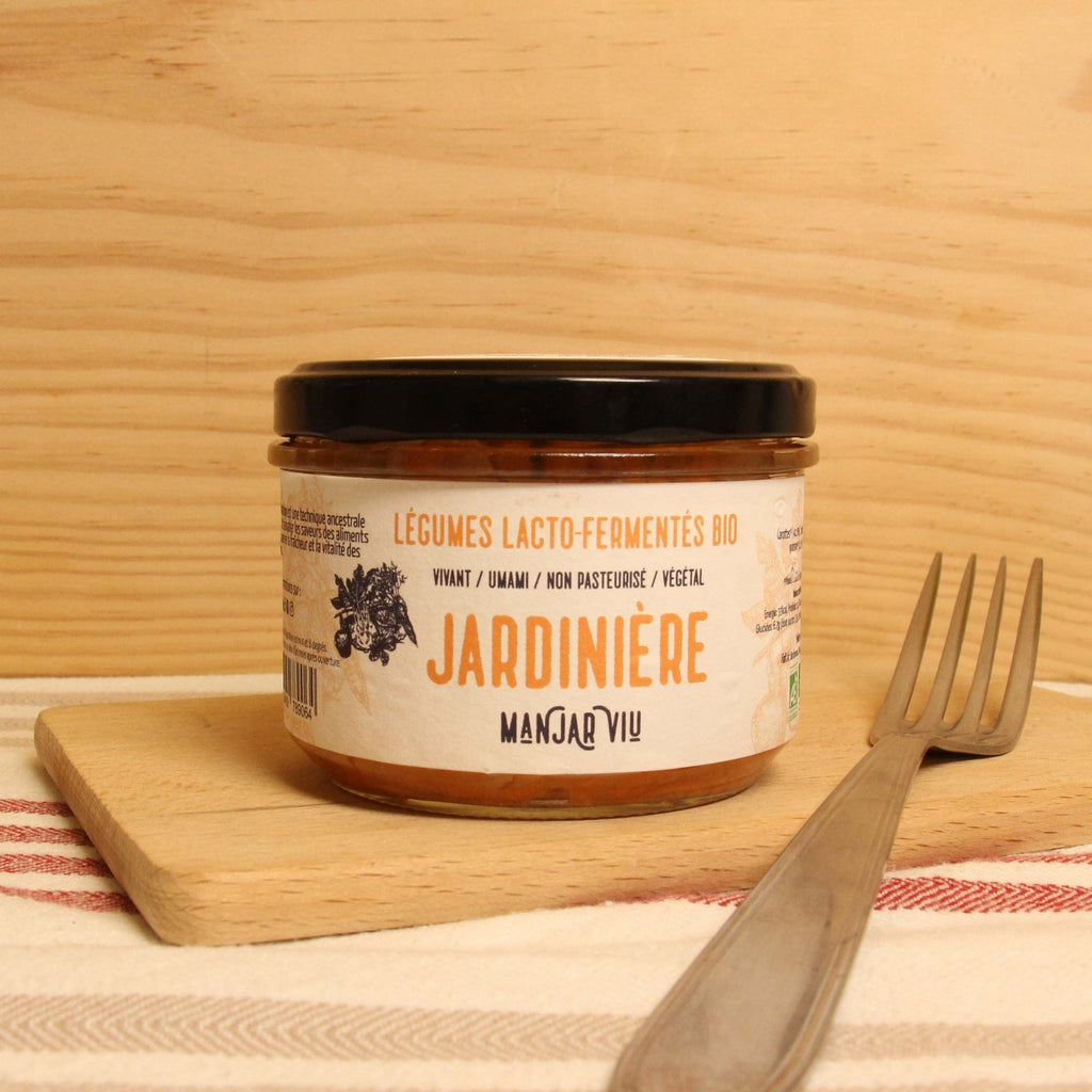 Jardinière de légumes lactofermentés BIO - 220g Manjar Viu vrac-zero-dechet-ecolo-balma-gramont