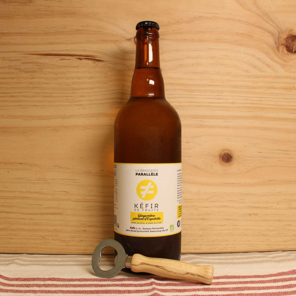 Kéfir gingembre piment d'Espelette BIO - 75cl La Brasserie Parallèle vrac-zero-dechet-ecolo-balma-gramont