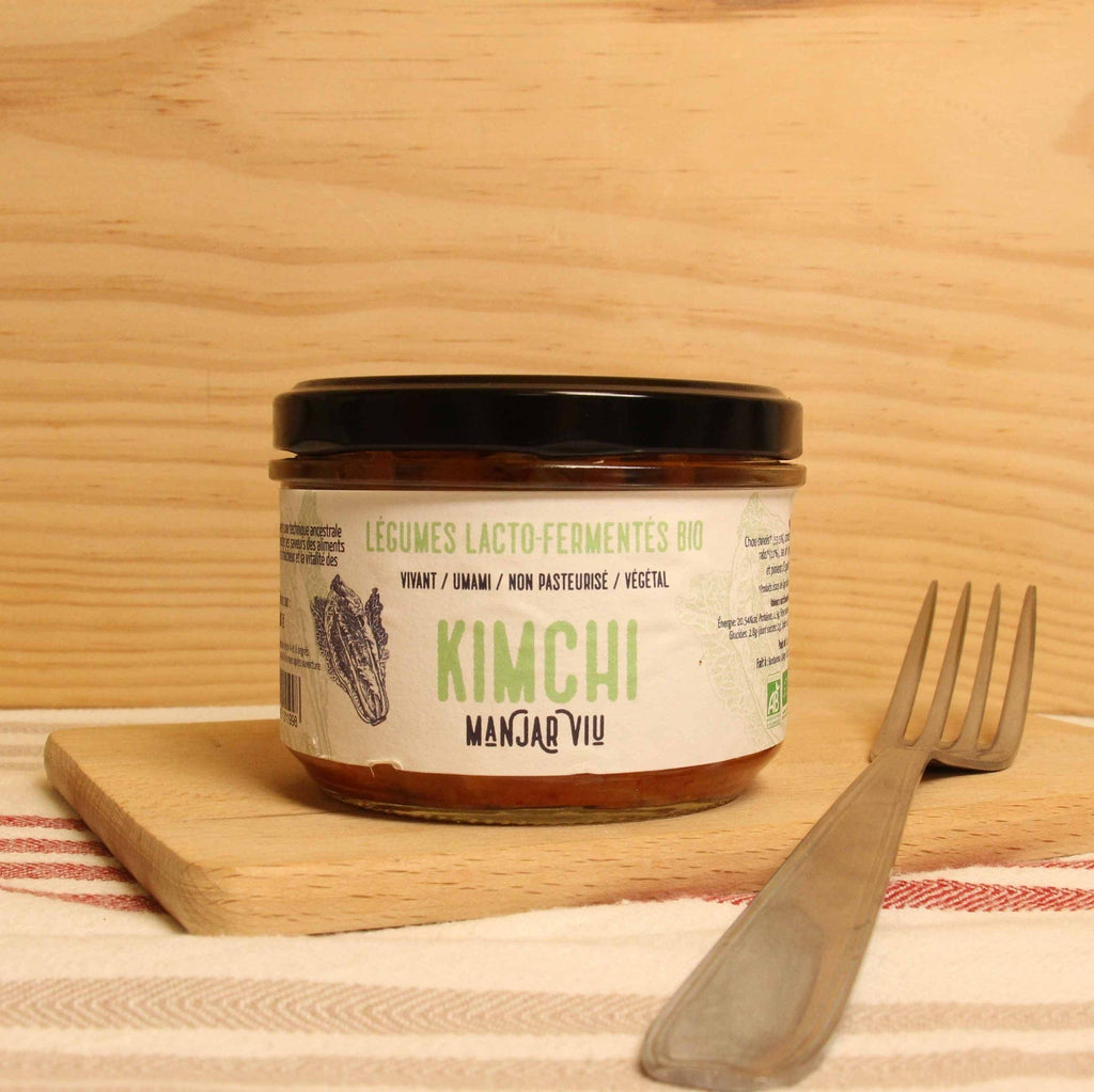 Kimchi BIO - 220g Manjar Viu vrac-zero-dechet-ecolo-balma-gramont