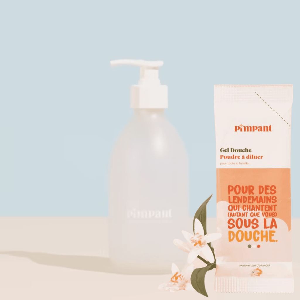 Kit Gel Douche Fleur D'Oranger - 300ml Pimpant vrac-zero-dechet-ecolo-balma-gramont