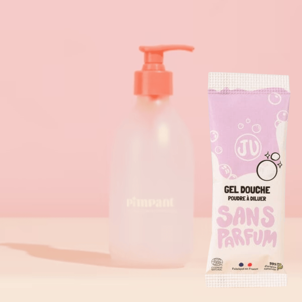 Kit Gel Douche Peaux Sensibles - 300ml Pimpant vrac-zero-dechet-ecolo-balma-gramont