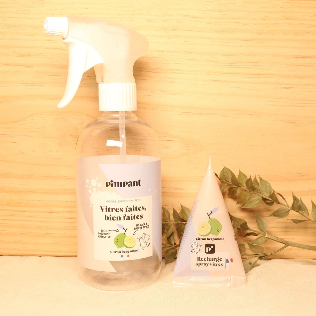 Kit spray "vitres" - 500mL Pimpant vrac-zero-dechet-ecolo-balma-gramont