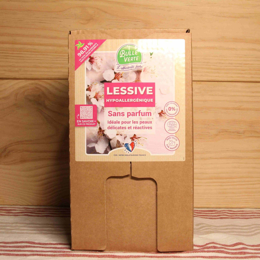 Lessive hypoallergénique écologique - BIB 10L Bulle Verte vrac-zero-dechet-ecolo-balma-gramont