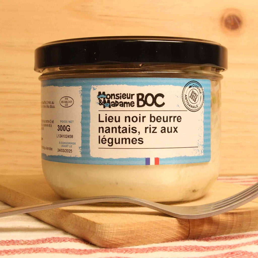 Lieu Noir, Riz aux légumes - 300g La Centrale du Bocal vrac-zero-dechet-ecolo-balma-gramont