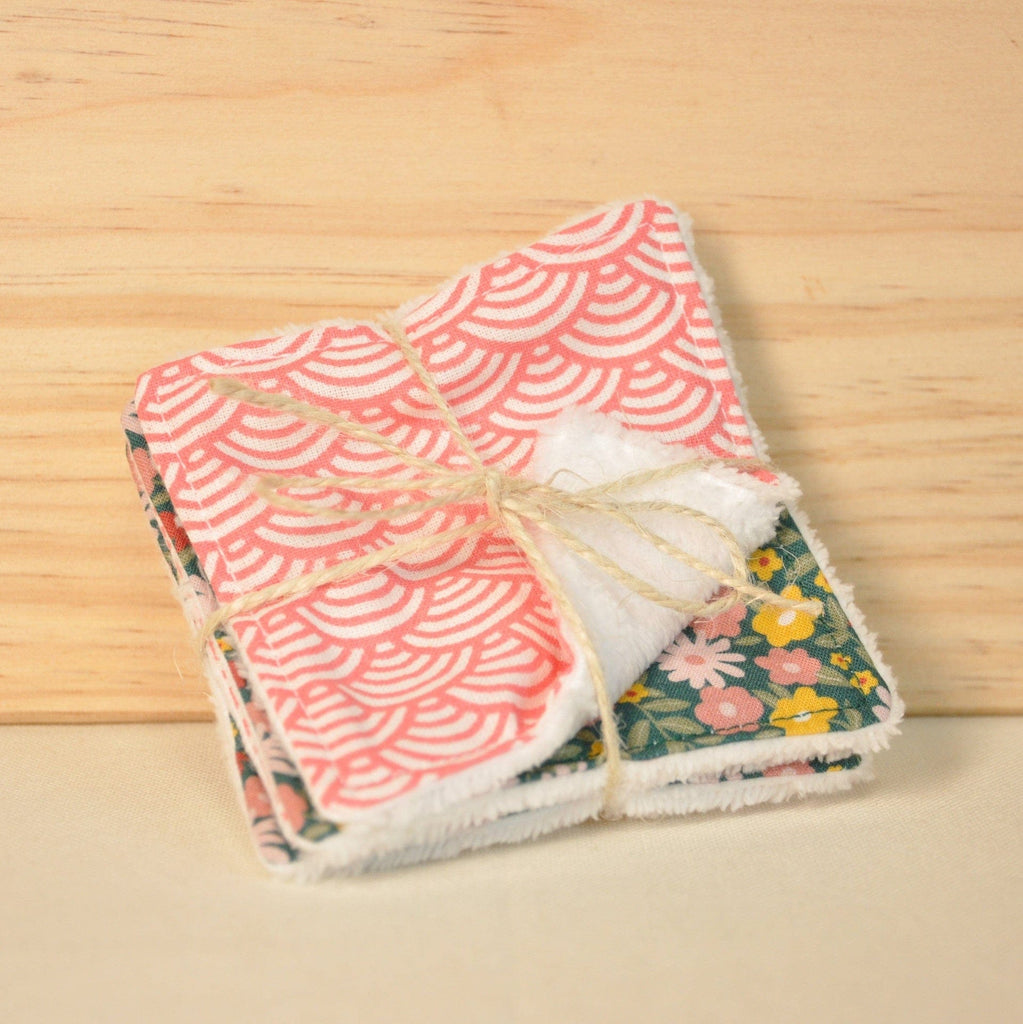 Lot de 5 démaquillettes "Petites fleurs" Joli Tintamarre vrac-zero-dechet-ecolo-balma-gramont