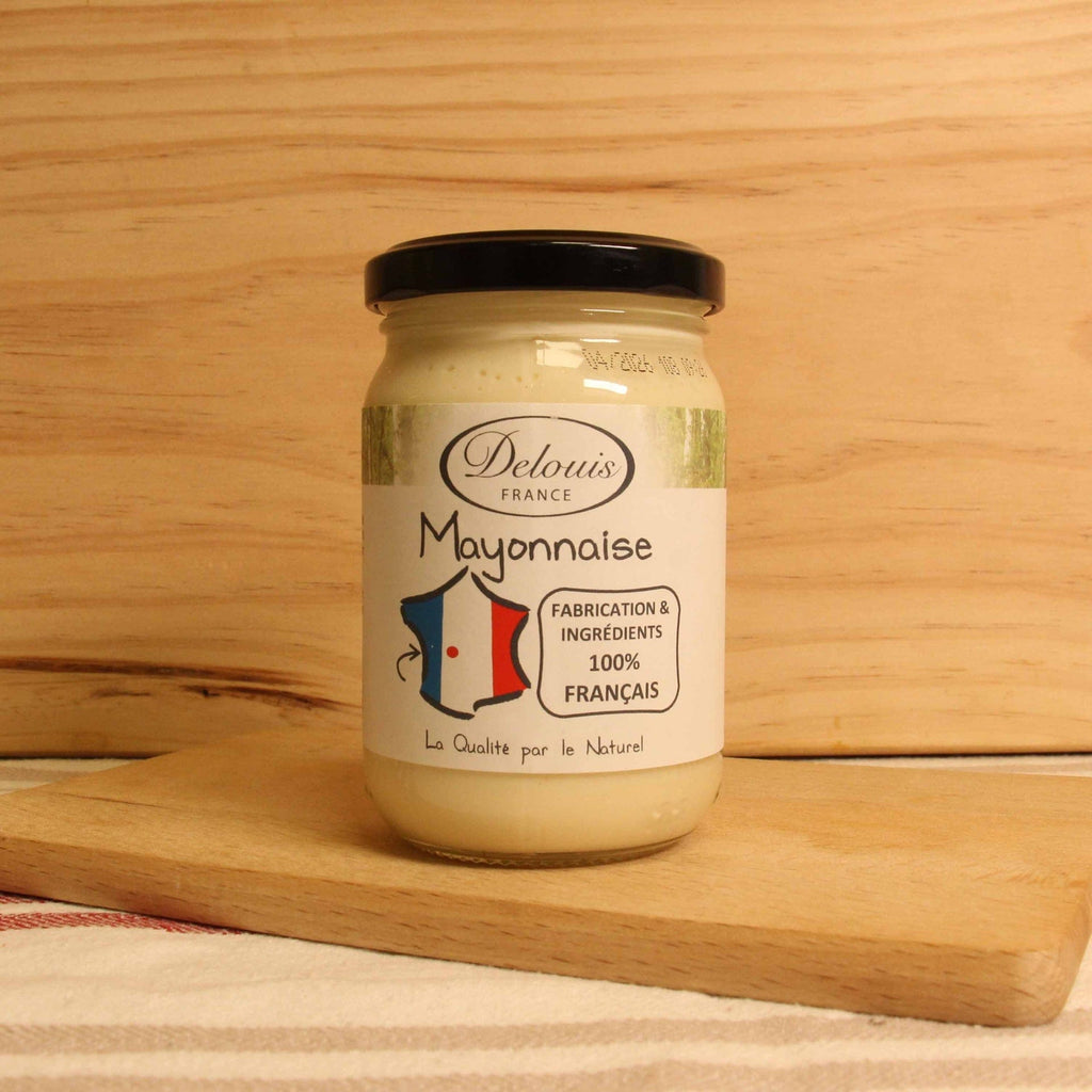 Mayonnaise aux œufs 100% française - 180g Delouis vrac-zero-dechet-ecolo-balma-gramont