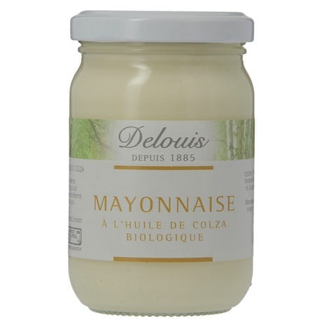 Mayonnaise huile de colza BIO - 185g - ANTIGASPI Delouis vrac-zero-dechet-ecolo-balma-gramont