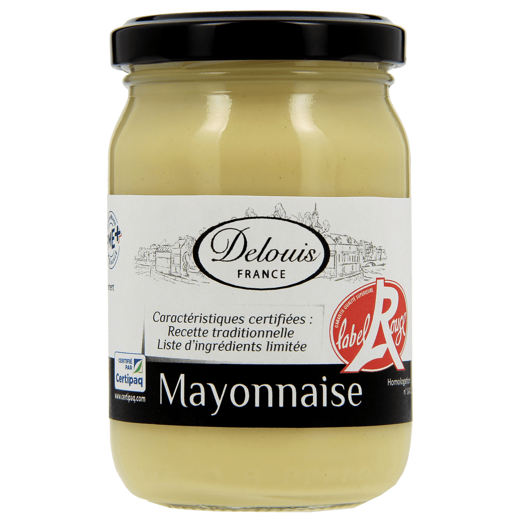 Mayonnaise Label Rouge - 180g Delouis vrac-zero-dechet-ecolo-balma-gramont