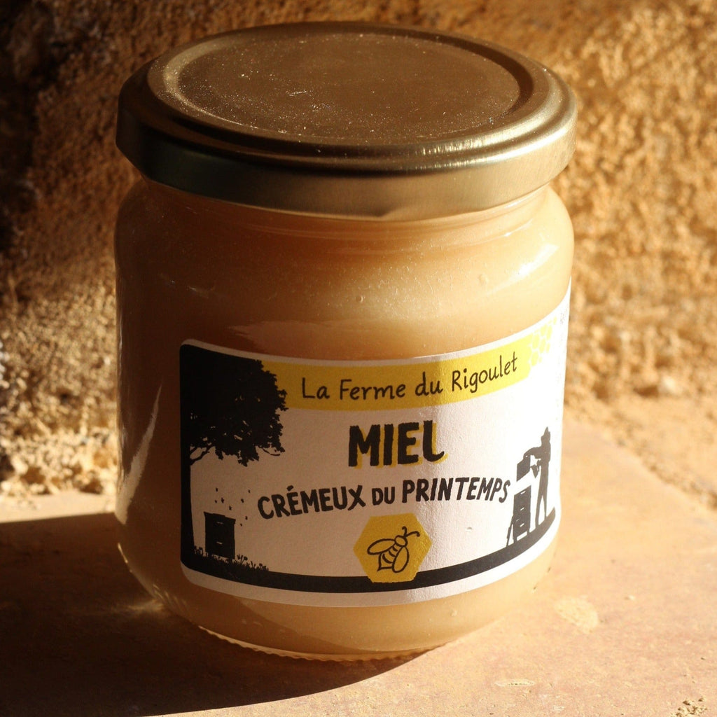 Miel crémeux - 250g Ferme du Rigoulet vrac-zero-dechet-ecolo-balma-gramont