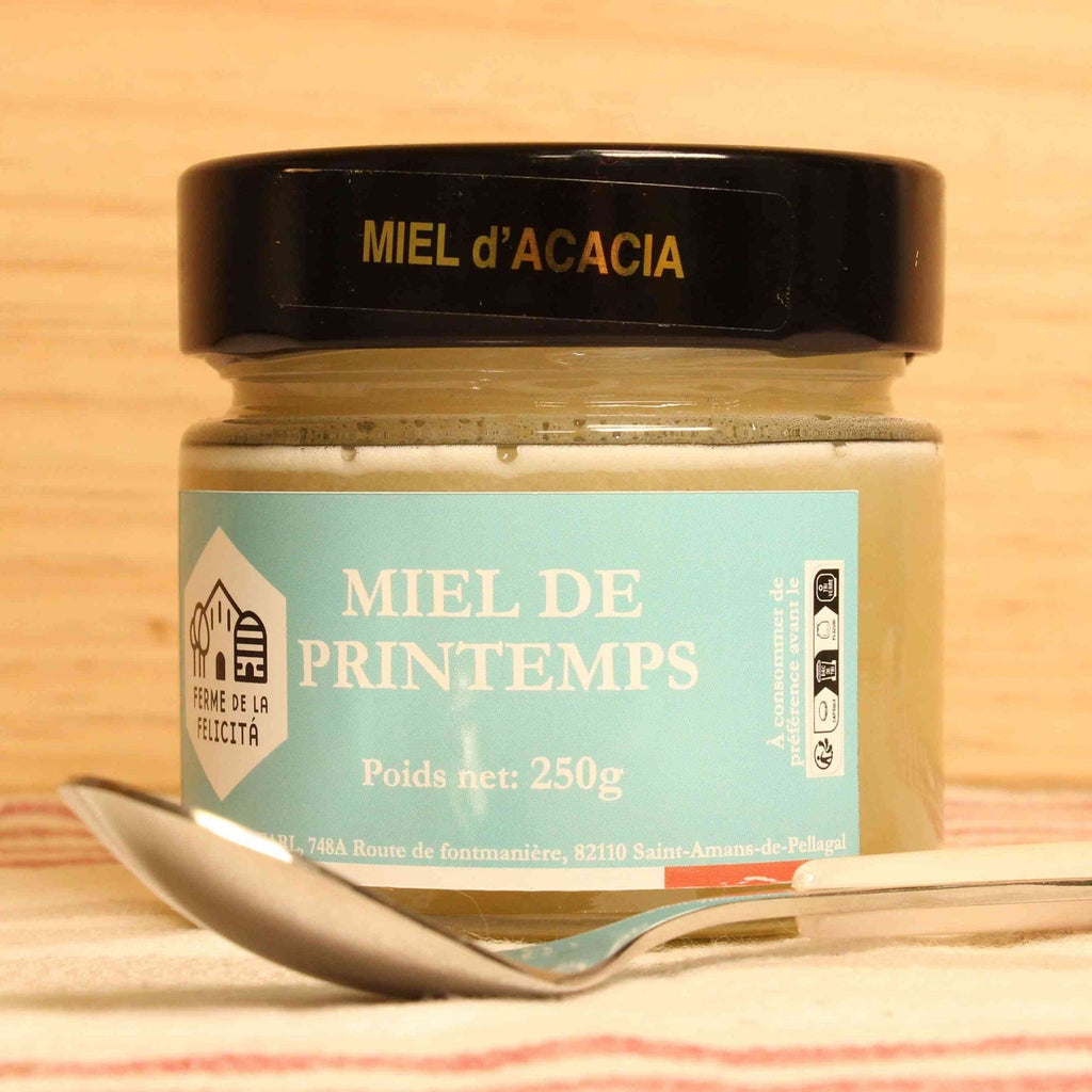 Miel d'acacia - 250g Ferme de la Felicita vrac-zero-dechet-ecolo-balma-gramont