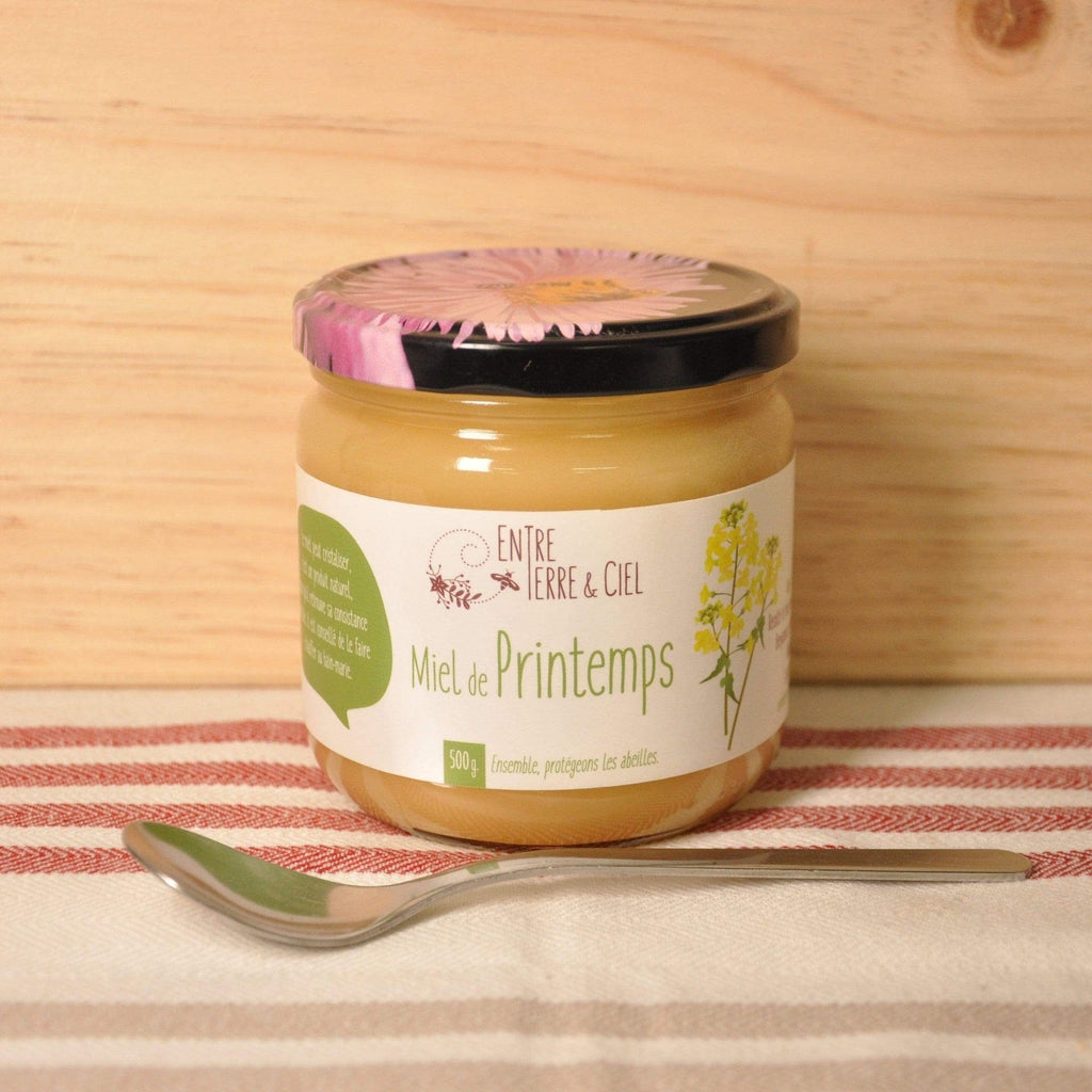 Miel de fleurs de printemps - 500g GAEC entre terre et ciel vrac-zero-dechet-ecolo-balma-gramont