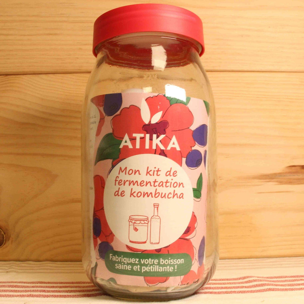 Mon kit de fermentation de kombucha - 2L - ANTIGASPI Atika vrac-zero-dechet-ecolo-balma-gramont