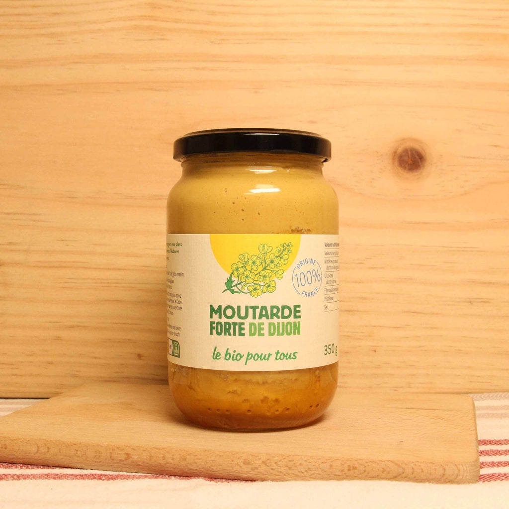 Moutarde de Dijon France BIO - 350g Le bio pour tous vrac-zero-dechet-ecolo-balma-gramont