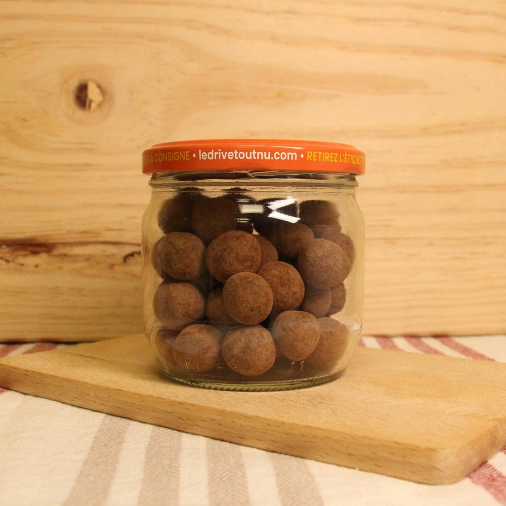 Noisettes enrobées chocolat noir - 150g BOVETTI Chocolatier vrac-zero-dechet-ecolo-balma-gramont