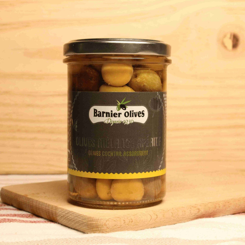 Olives Mélange Apéritif - 115g net égoutté Barnier Olives vrac-zero-dechet-ecolo-balma-gramont