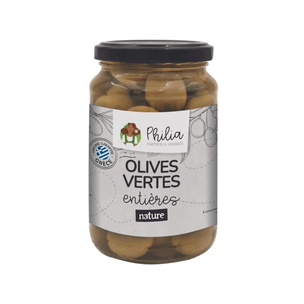 Olives vertes entière BIO - 190g net Relais Vert vrac-zero-dechet-ecolo-balma-gramont