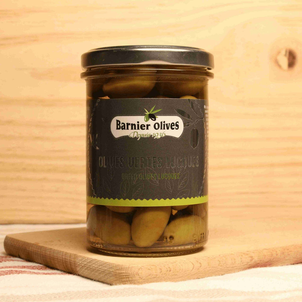 Olives Vertes "Lucques" de Languedoc - 115g net égoutté Barnier Olives vrac-zero-dechet-ecolo-balma-gramont