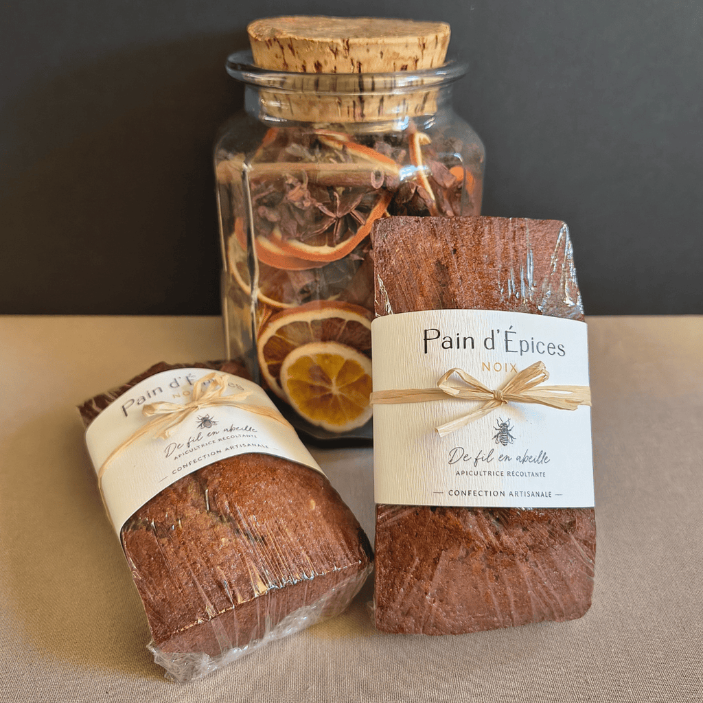 Pain d'épices aux Noix - 260g De Fil en Abeille vrac-zero-dechet-ecolo-balma-gramont