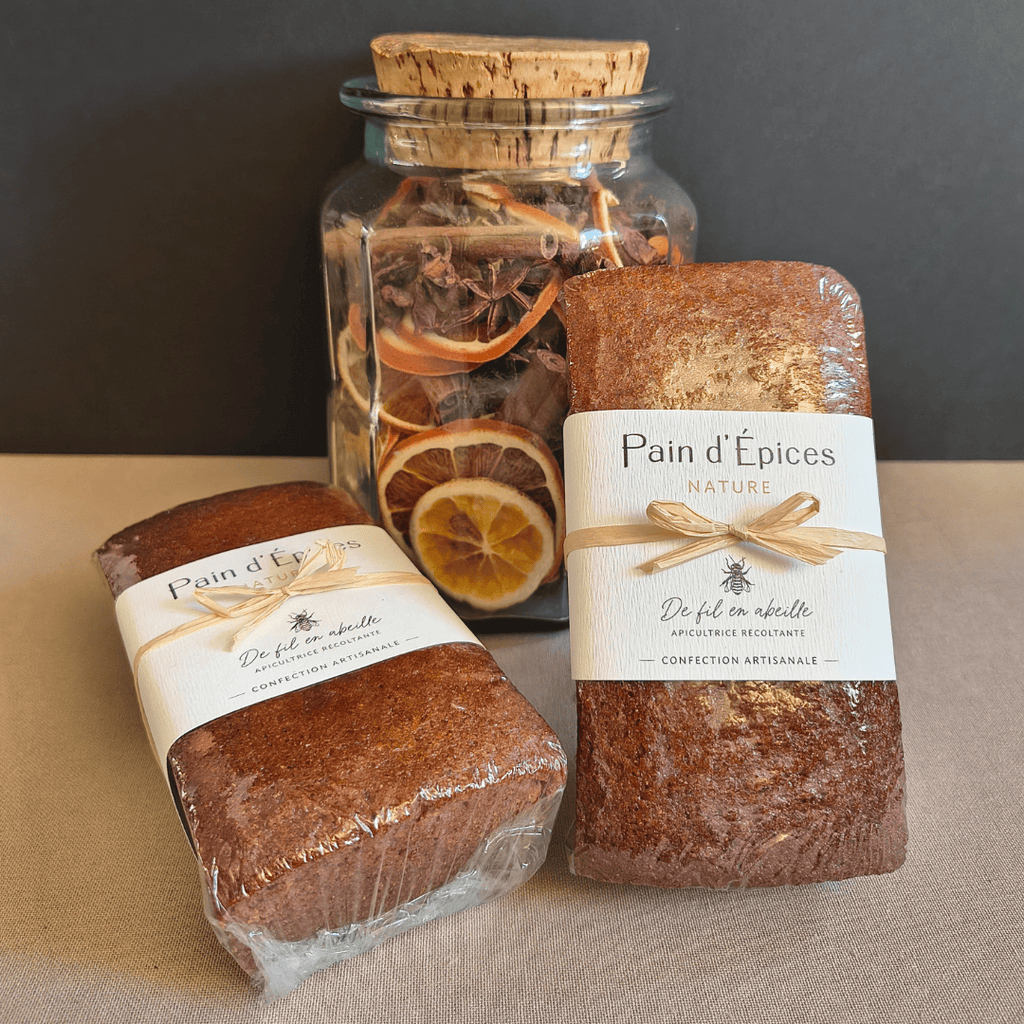 Pain d'épices Nature - 260g De Fil en Abeille vrac-zero-dechet-ecolo-balma-gramont