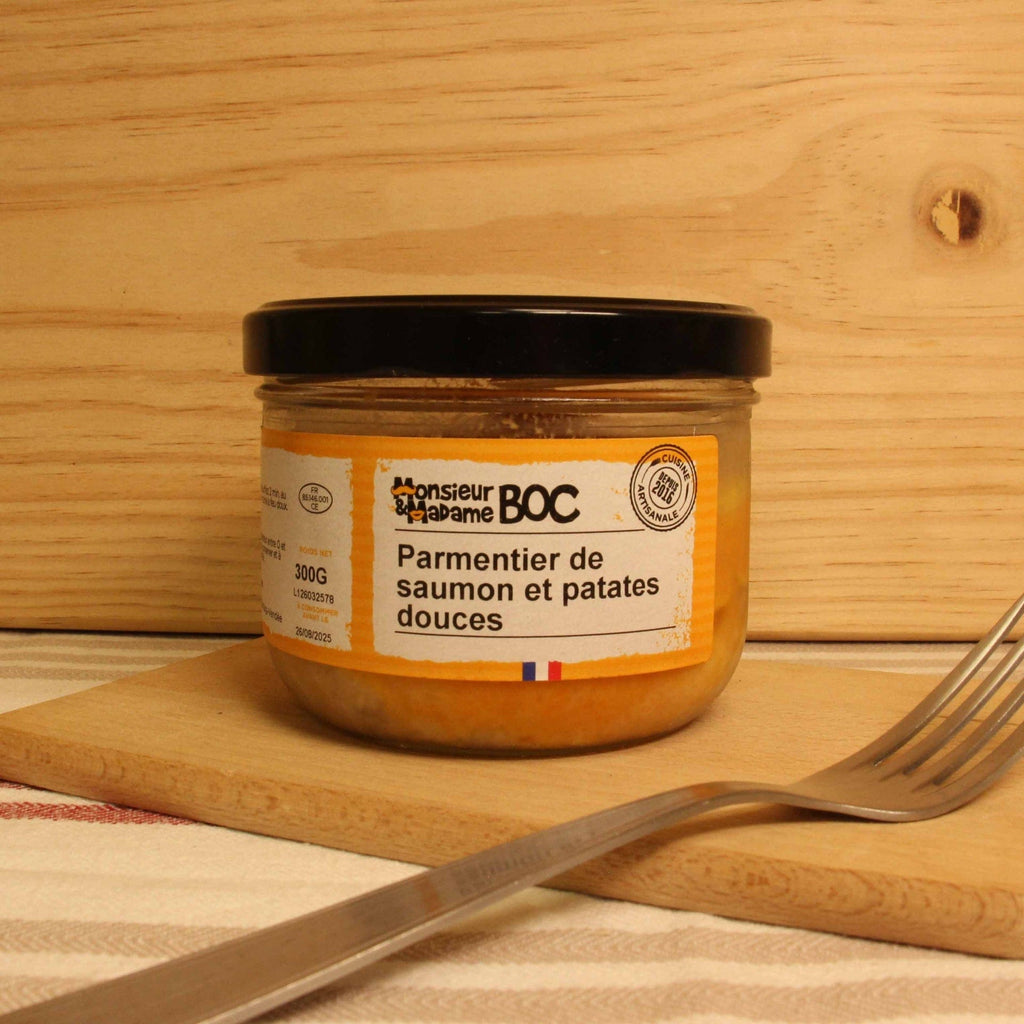 Parmentier de saumon et patates douces - 300g La Centrale du Bocal vrac-zero-dechet-ecolo-balma-gramont