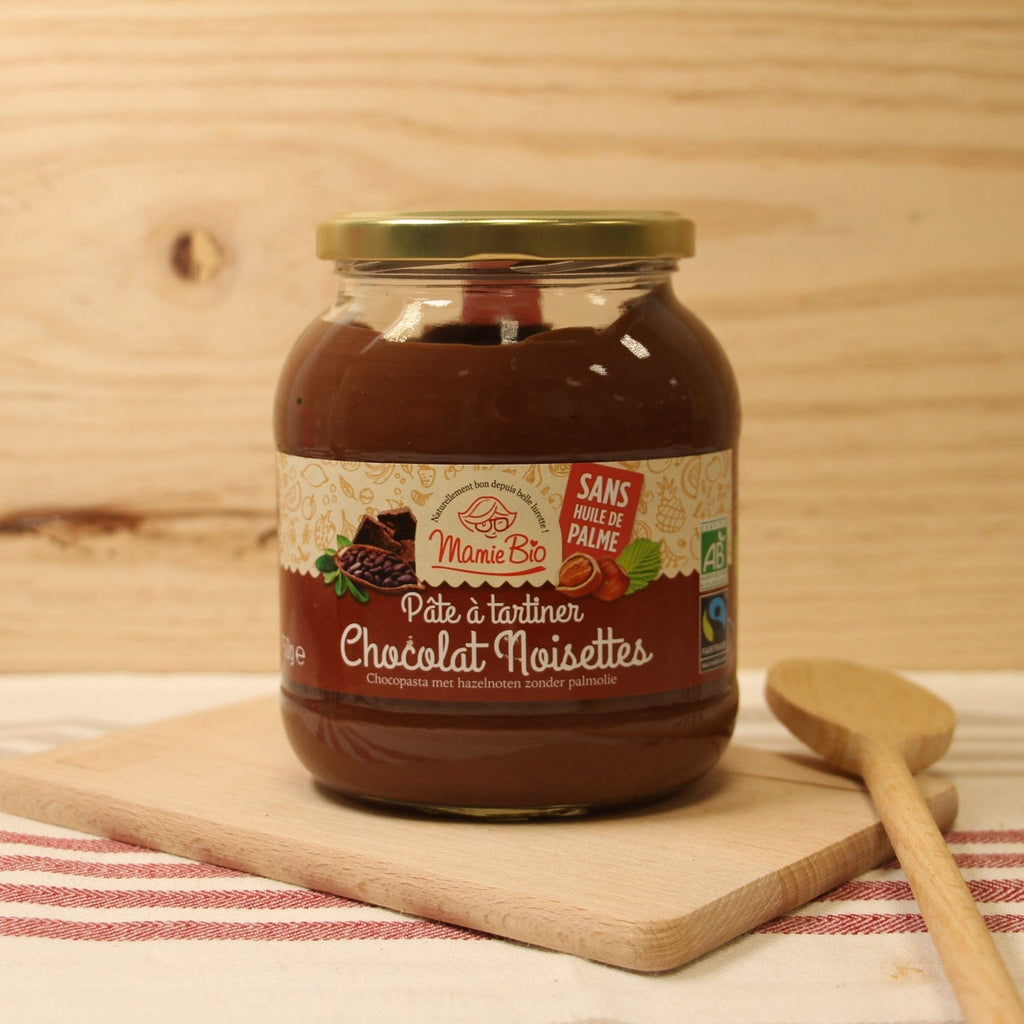Pâte à tartiner chocolat noisettes BIO - 750g Mamie Bio vrac-zero-dechet-ecolo-balma-gramont