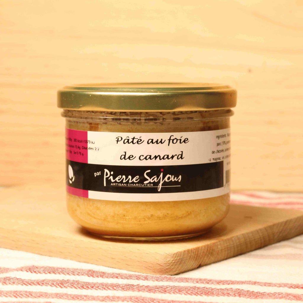 Pâté au foie de canard - 180g Pierre Sajous vrac-zero-dechet-ecolo-balma-gramont