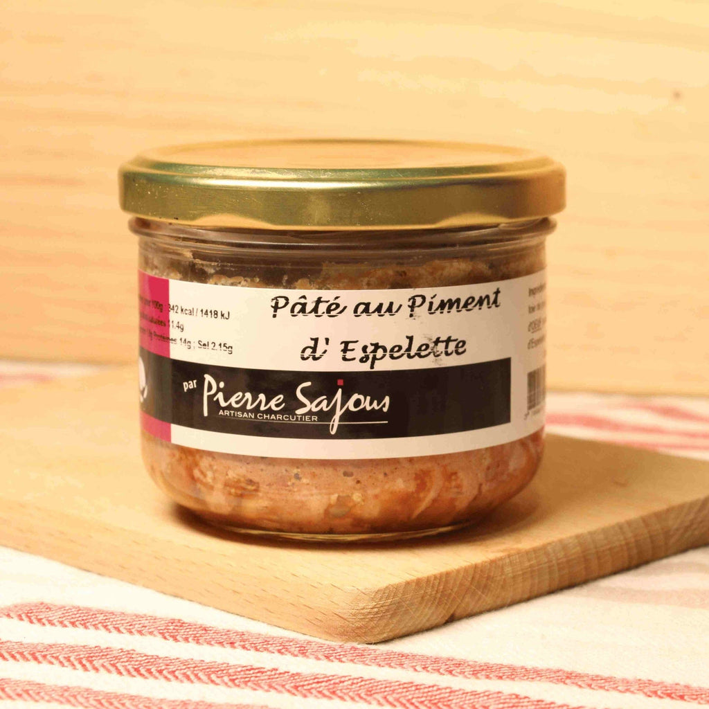 Pâté au piment d’Espelette - 180g Pierre Sajous vrac-zero-dechet-ecolo-balma-gramont