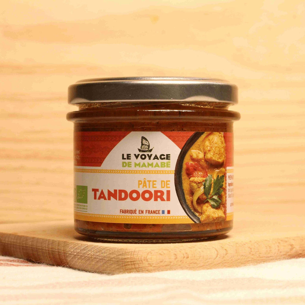 Pâte de curry Tandoori BIO - 105g Le voyage de Mamabé vrac-zero-dechet-ecolo-balma-gramont