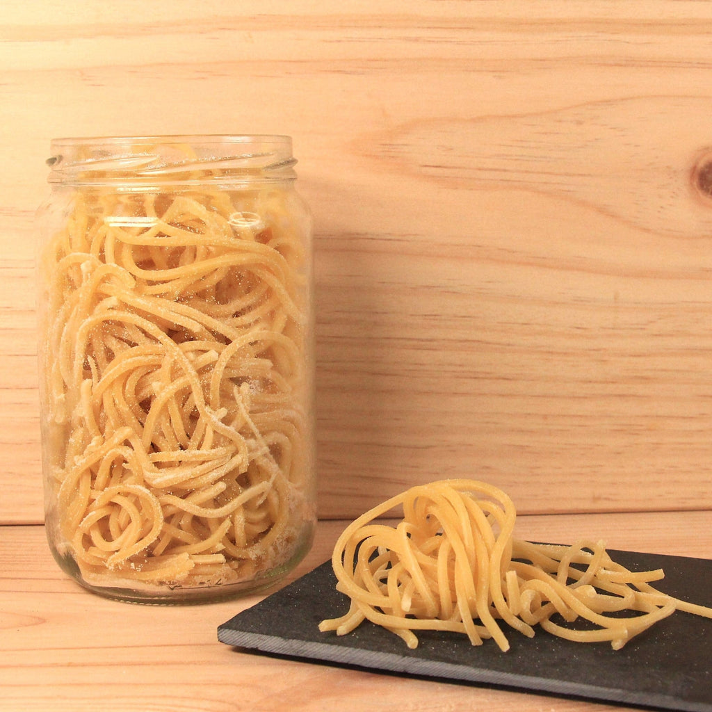 Pâtes fraîches spaghetti aux œufs BIO - 300g Che Pasta Nonna vrac-zero-dechet-ecolo-balma-gramont