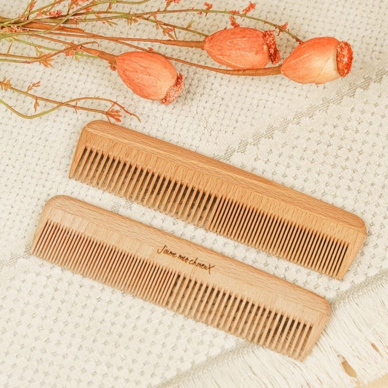 Peigne en bois à double dents Apimani vrac-zero-dechet-ecolo-balma-gramont