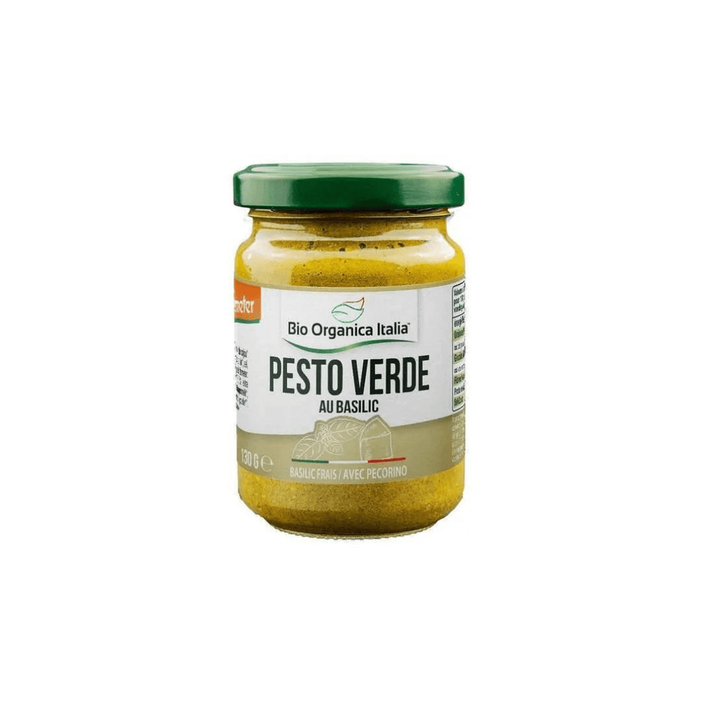 Pesto vert au fromage BIO - 130g Bio Organica Italia vrac-zero-dechet-ecolo-balma-gramont