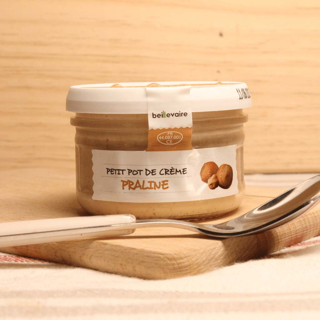 Petit pot crème praliné - 100g - ANTIGASPI Beillevaire vrac-zero-dechet-ecolo-balma-gramont