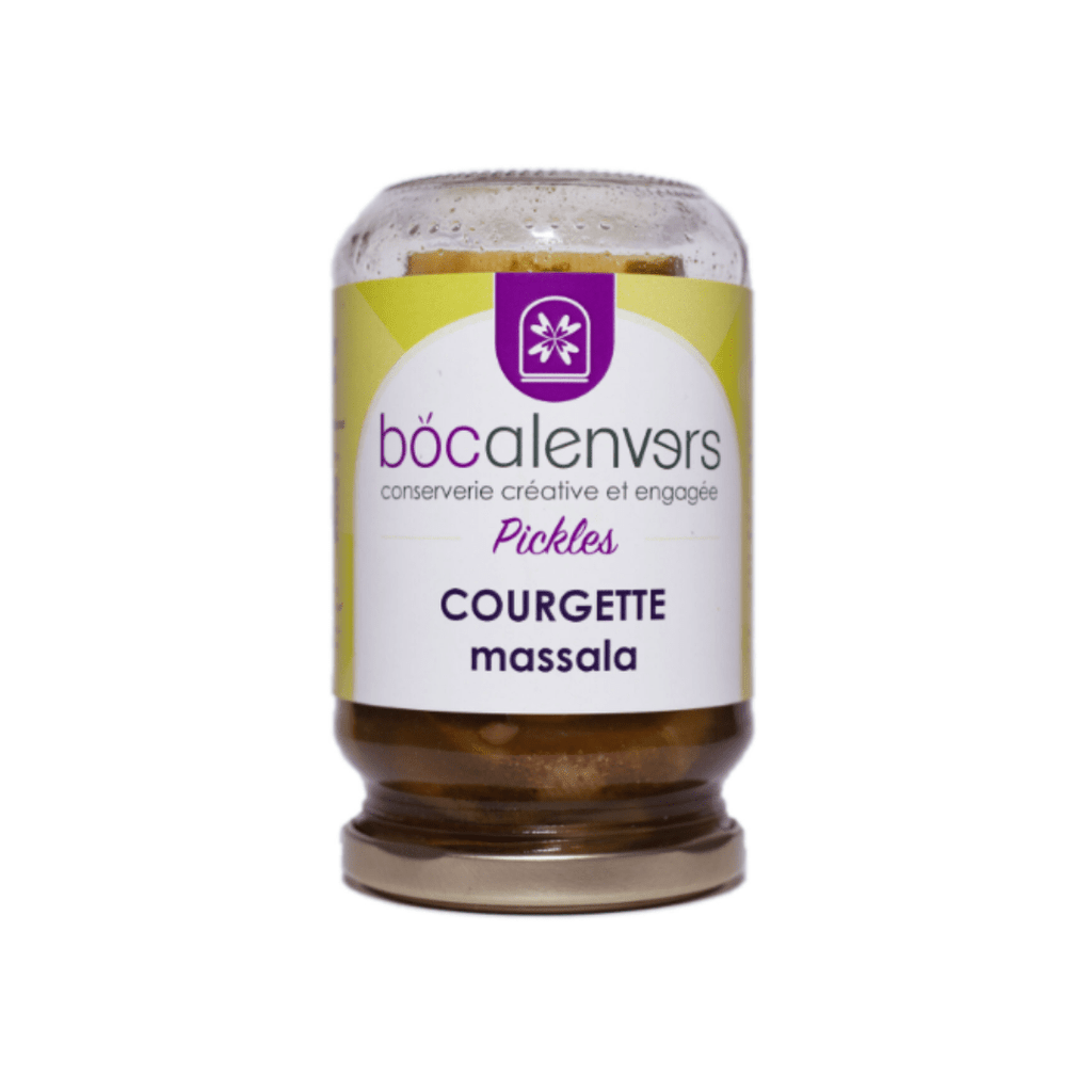 Pickles Courgette Masala - 170g net égoutté Bocalenvers vrac-zero-dechet-ecolo-balma-gramont