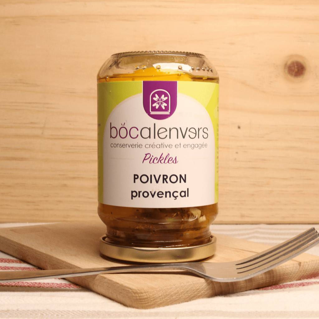 Pickles Poivron Provençal - 180g Bocalenvers vrac-zero-dechet-ecolo-balma-gramont