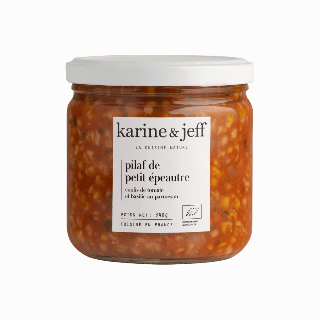 Pilaf de petit épeautre - coulis de tomate - 340g Karine & Jeff vrac-zero-dechet-ecolo-balma-gramont