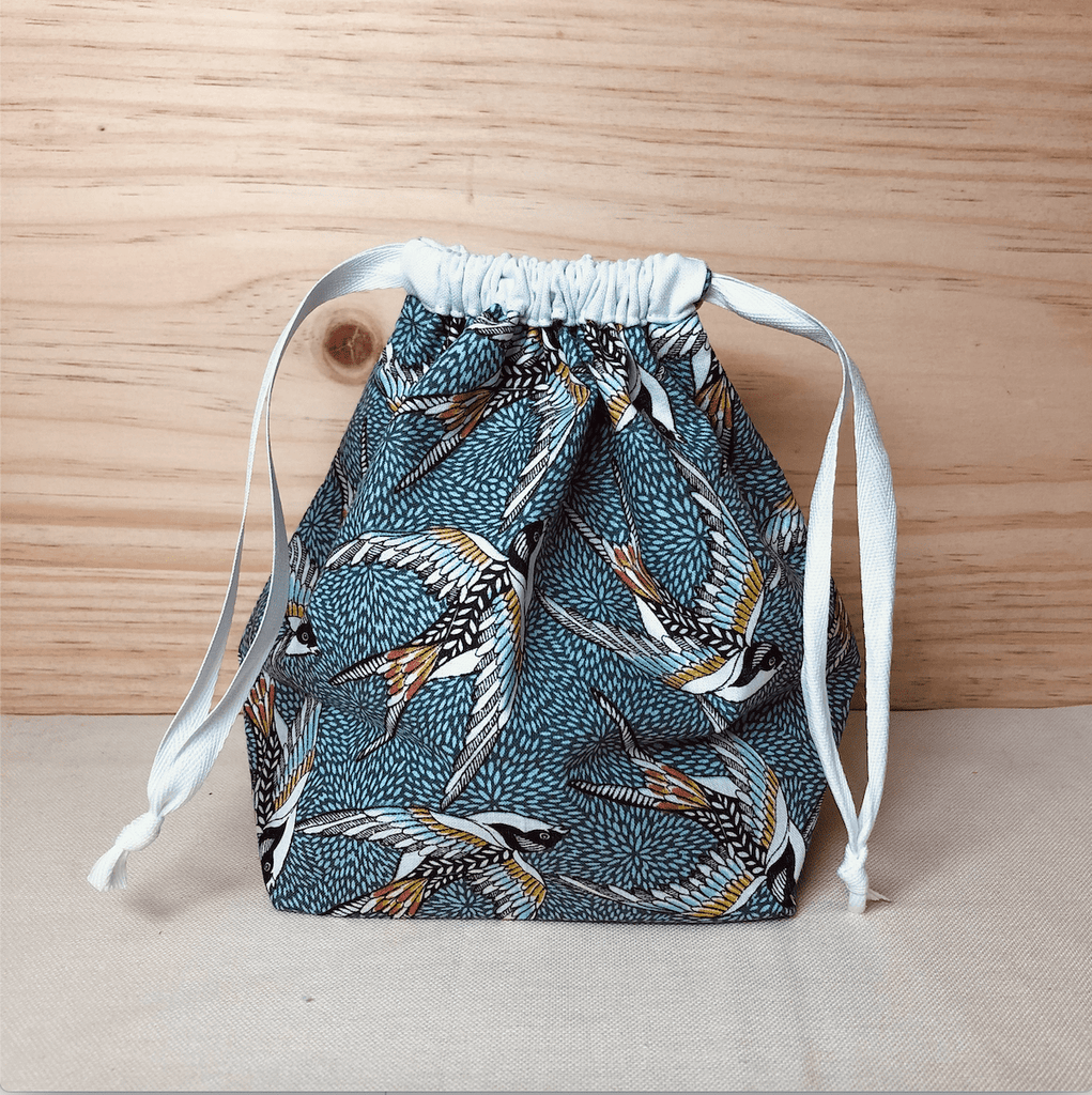 Pochette cadeau "Envol" bleu ciel Joli Tintamarre vrac-zero-dechet-ecolo-balma-gramont