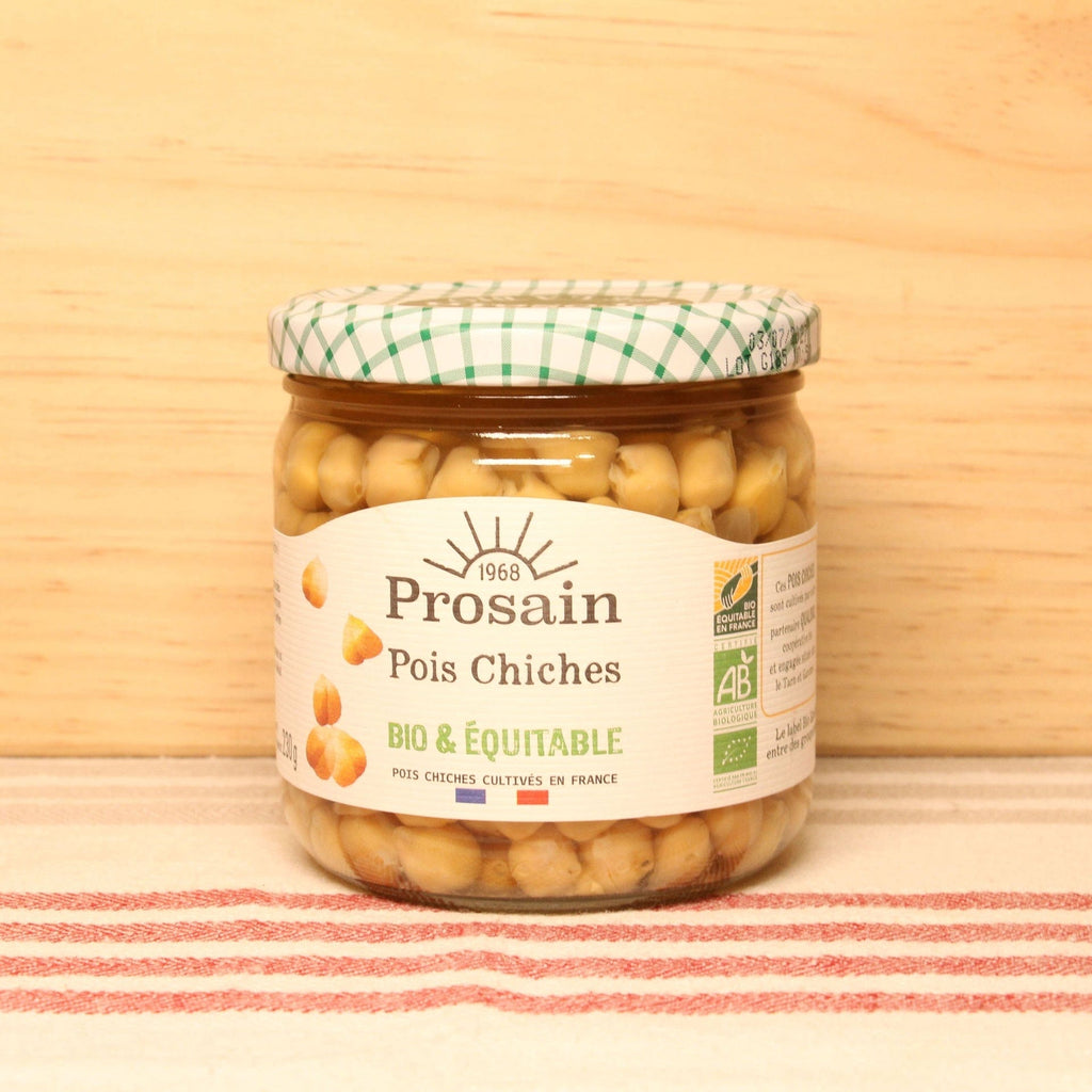 Pois chiche au naturel BIO - 230g net égoutté Prosain vrac-zero-dechet-ecolo-balma-gramont