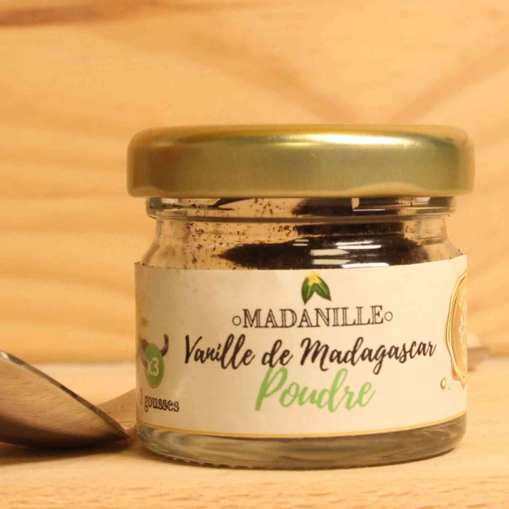 Poudre de vanille de Madagascar - 20g Madanille vrac-zero-dechet-ecolo-balma-gramont