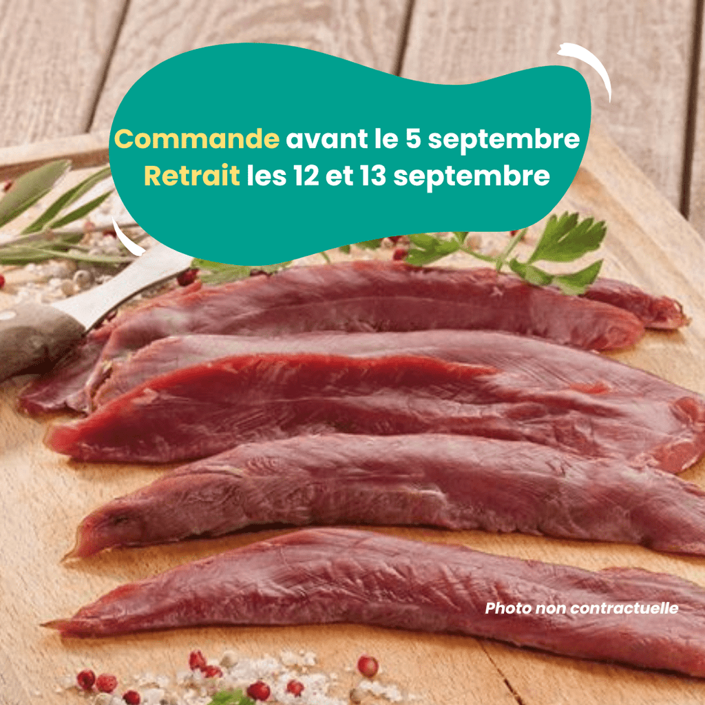 PRÉCOMMANDE Aiguillettes de canard (500g) Domaine des Tuileries vrac-zero-dechet-ecolo-balma-gramont