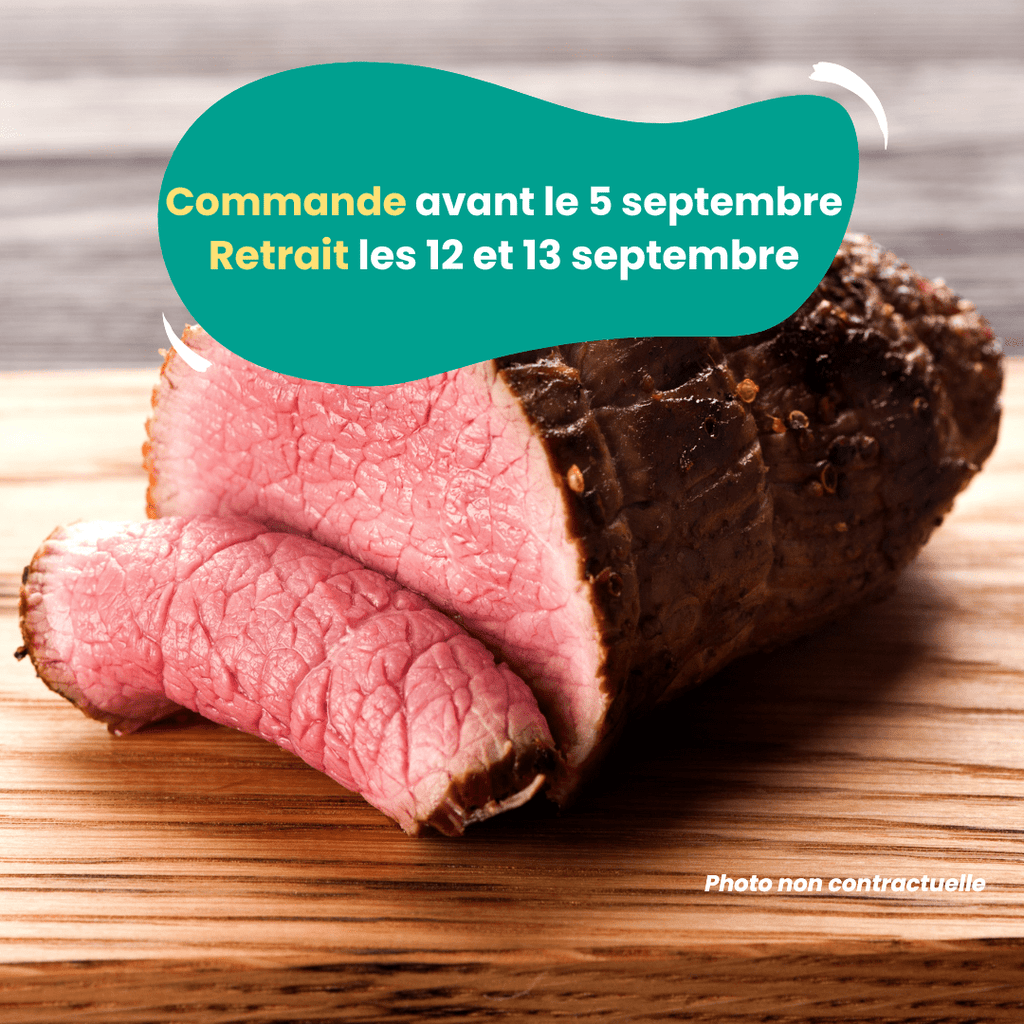 PRÉCOMMANDE AVEC ACOMPTE - Rôti de Boeuf (1kg à 1,5 kg) Domaine des Tuileries vrac-zero-dechet-ecolo-balma-gramont