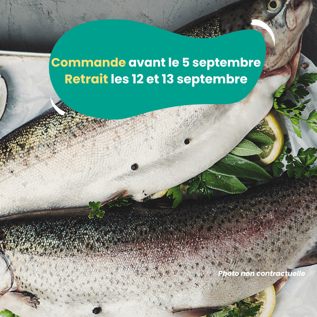 PRÉCOMMANDE AVEC ACOMPTE - Truites à chair rose (460 à 500g) PSS31 vrac-zero-dechet-ecolo-balma-gramont