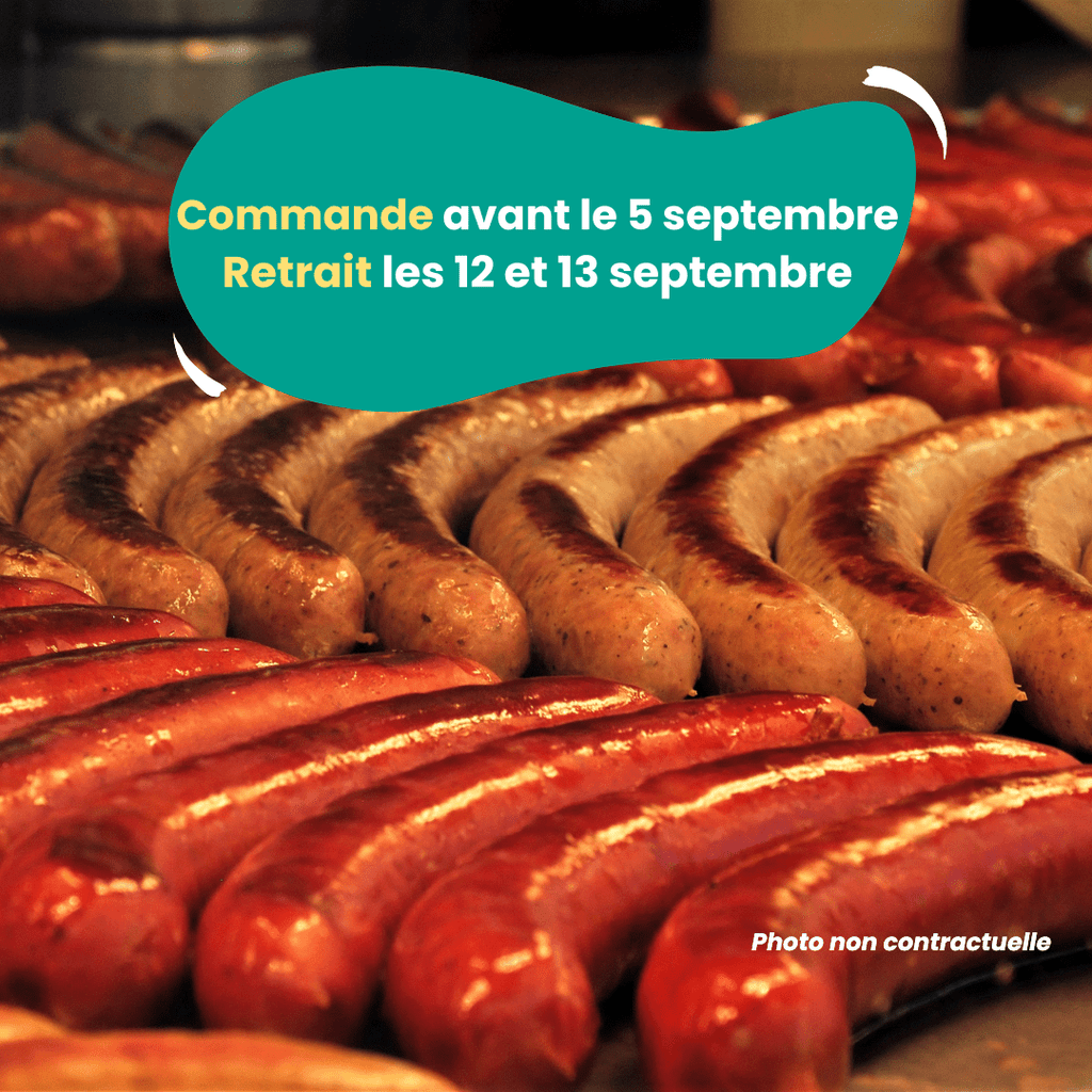 PRÉCOMMANDE Le colis de saucisse (2kg) Domaine des Tuileries vrac-zero-dechet-ecolo-balma-gramont