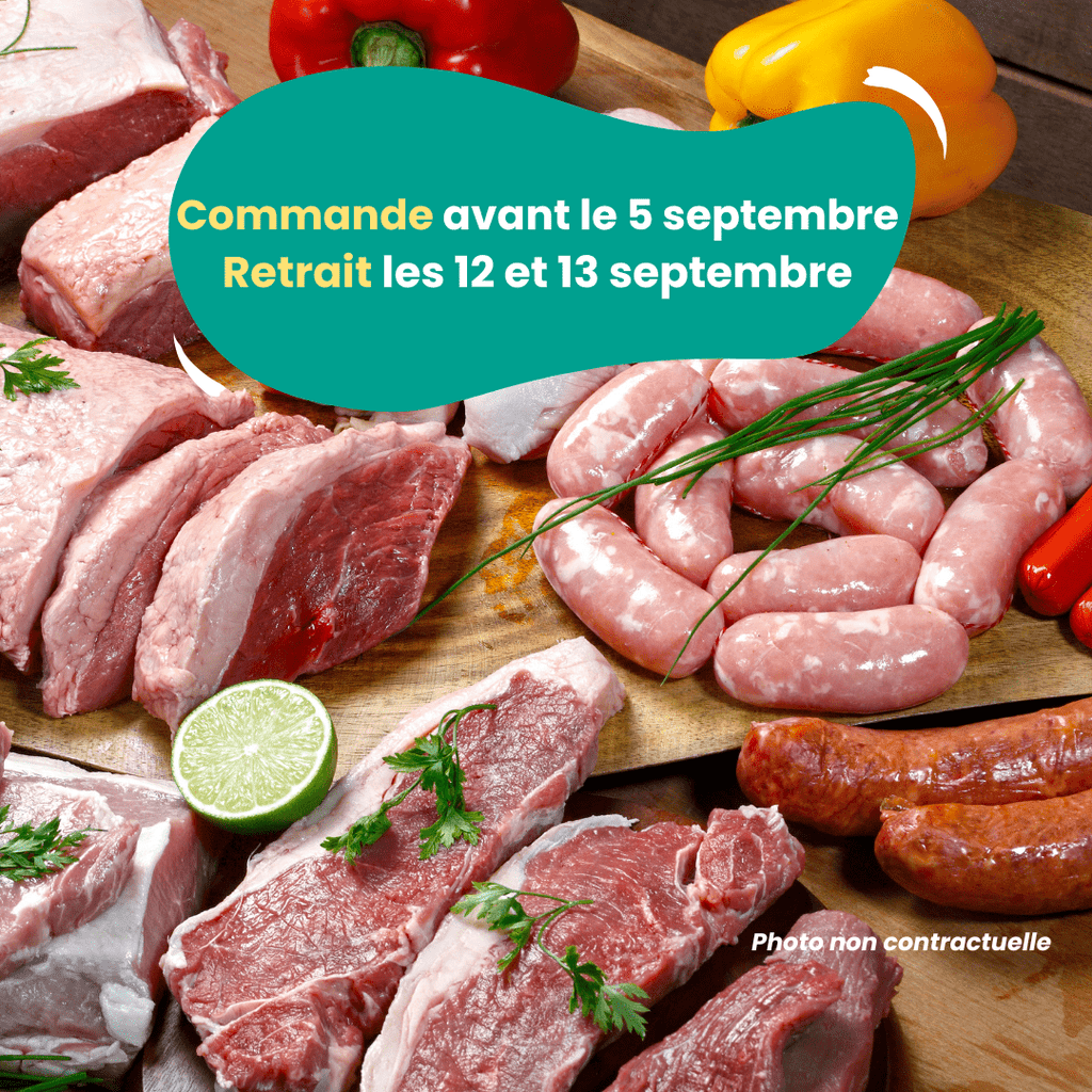 PRÉCOMMANDE Le colis de viande famille (3kg) Domaine des Tuileries vrac-zero-dechet-ecolo-balma-gramont