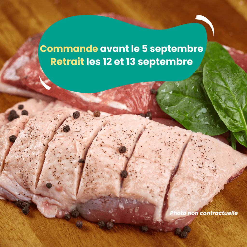 PRÉCOMMANDE Magret de canard (à l'unité) Domaine des Tuileries vrac-zero-dechet-ecolo-balma-gramont
